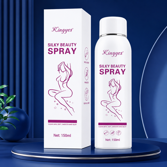 Silky Beauty Hair Removal Spray | Quick & Painless Hair Removal Foam | 150ml