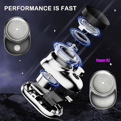 Electric Razor – A waterproof, quick-charging grooming tool designed for smooth, precise shaving on the face, neck, and body, with ergonomic comfort and easy cleaning